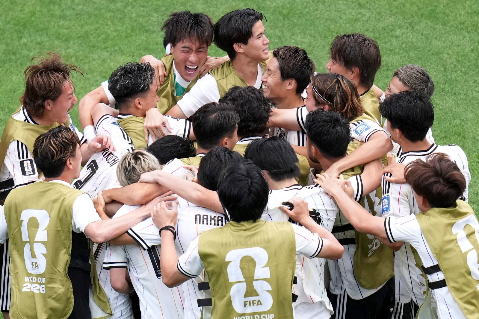 Japan feierte das 1:0 durch Bundesliga-Profi Sano.
