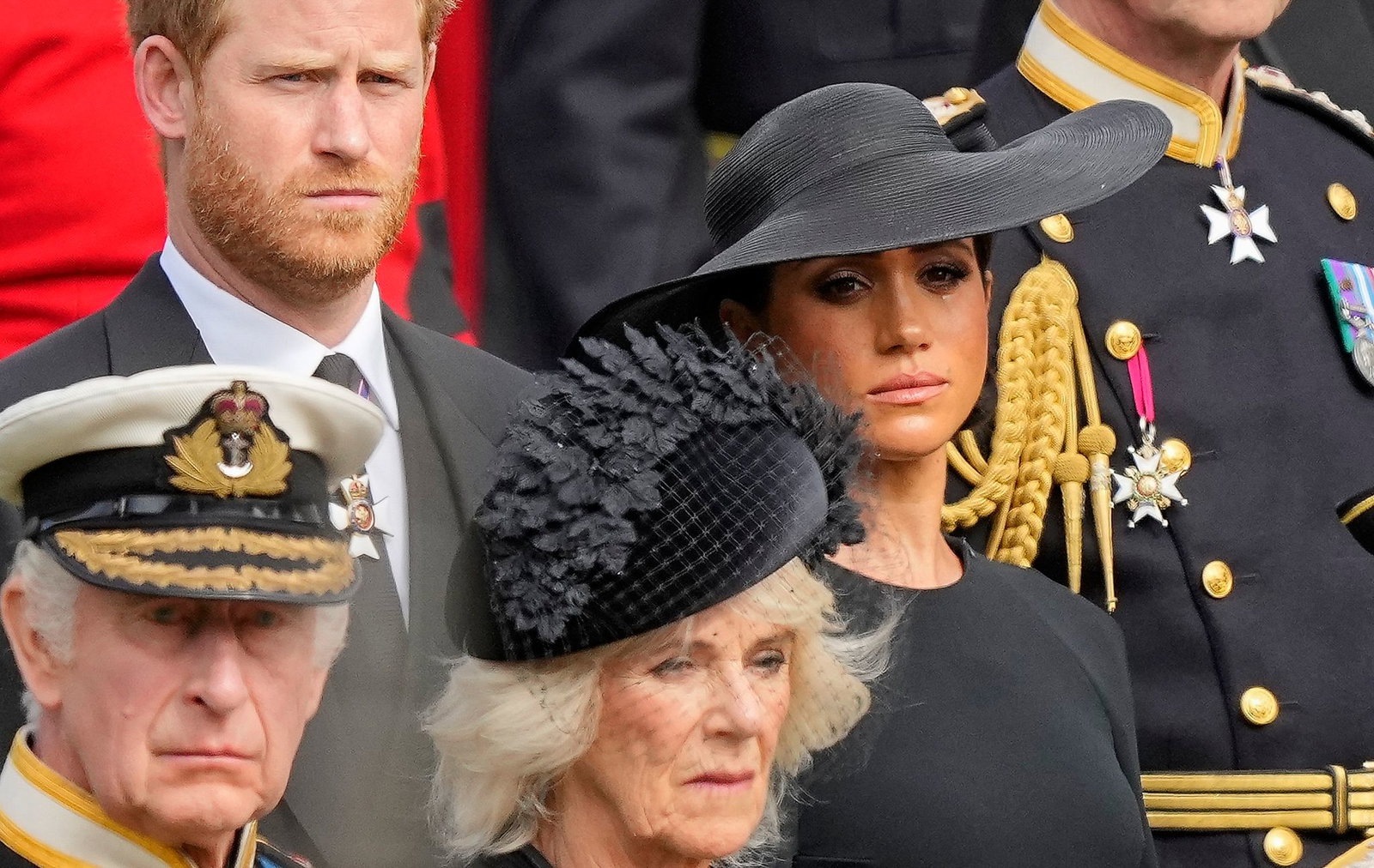 Das Verhältnis von Harry und Meghan zur Königsfamilie gilt als zerrüttet. (Archivbild)