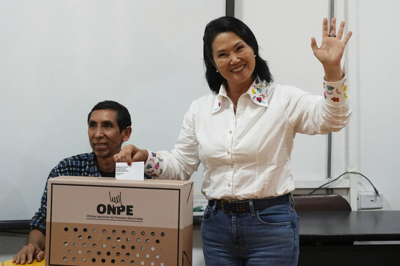Keiko Fujimori bewarb sich bereits zum vierten Mal um das Präsidentenamt.