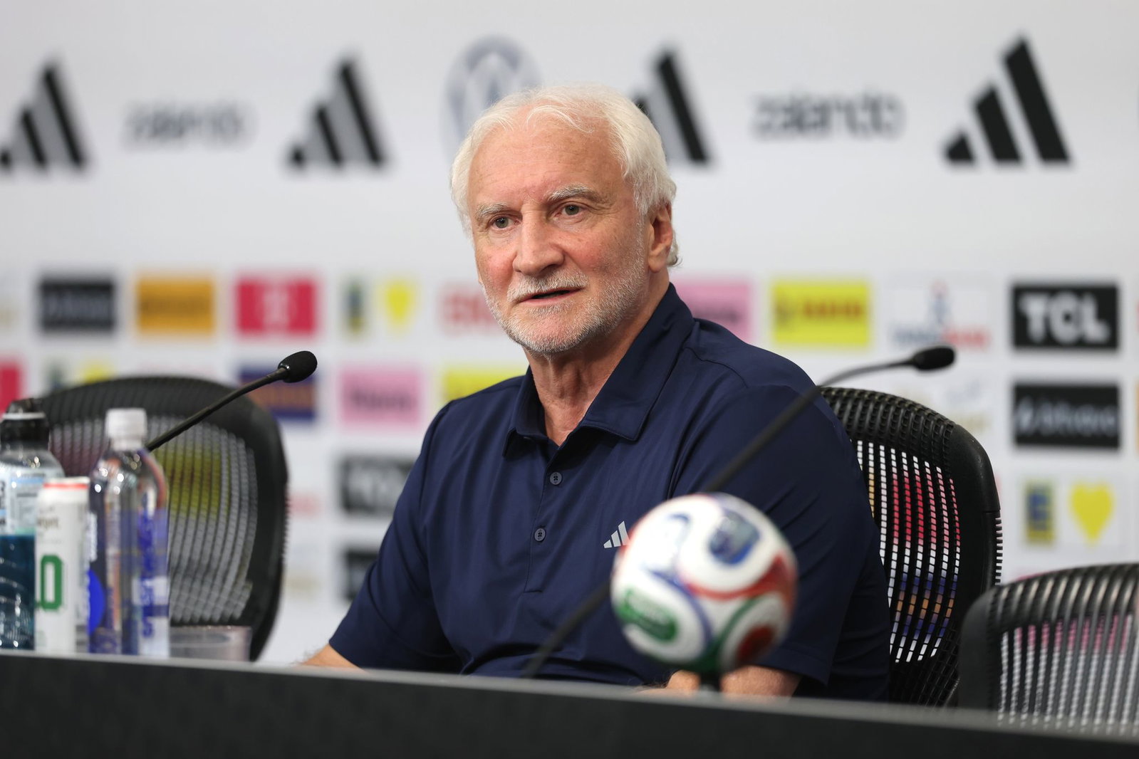 Rudi Völler ist vor dem WM-Start optimistisch. 