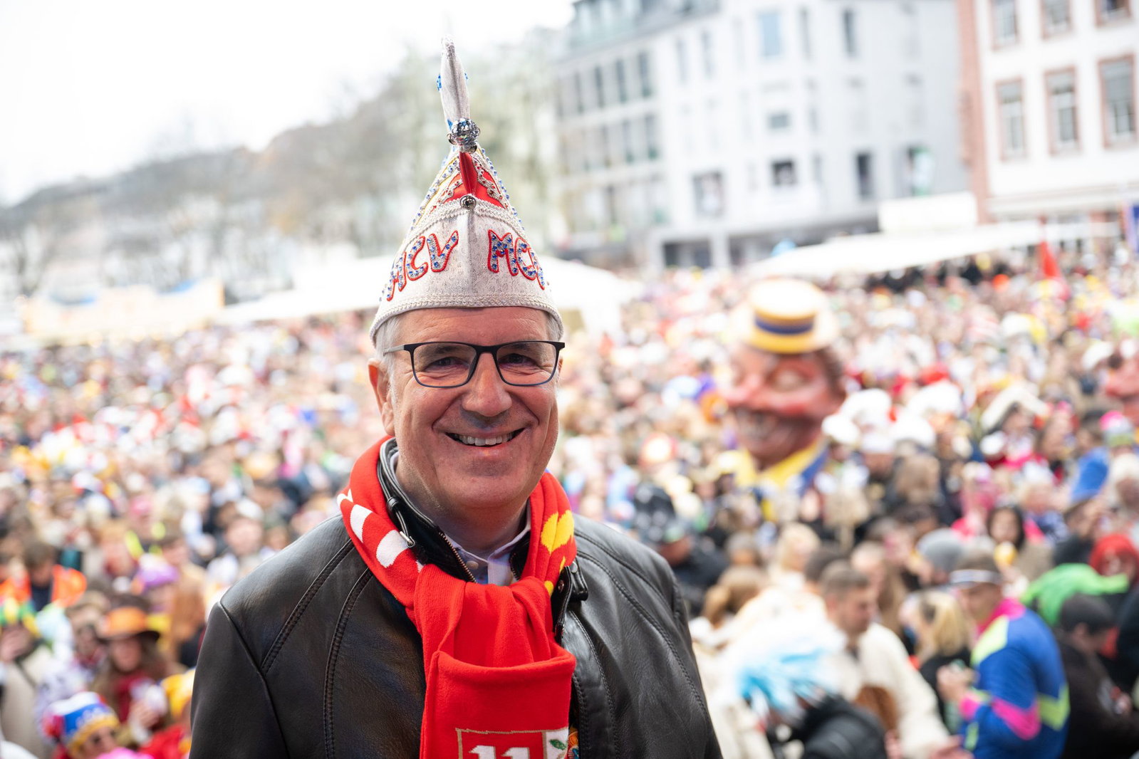 Auch beim «Sommermärchen» war MCV-Präsident Schönig als Fan unterwegs. (Archivbild)