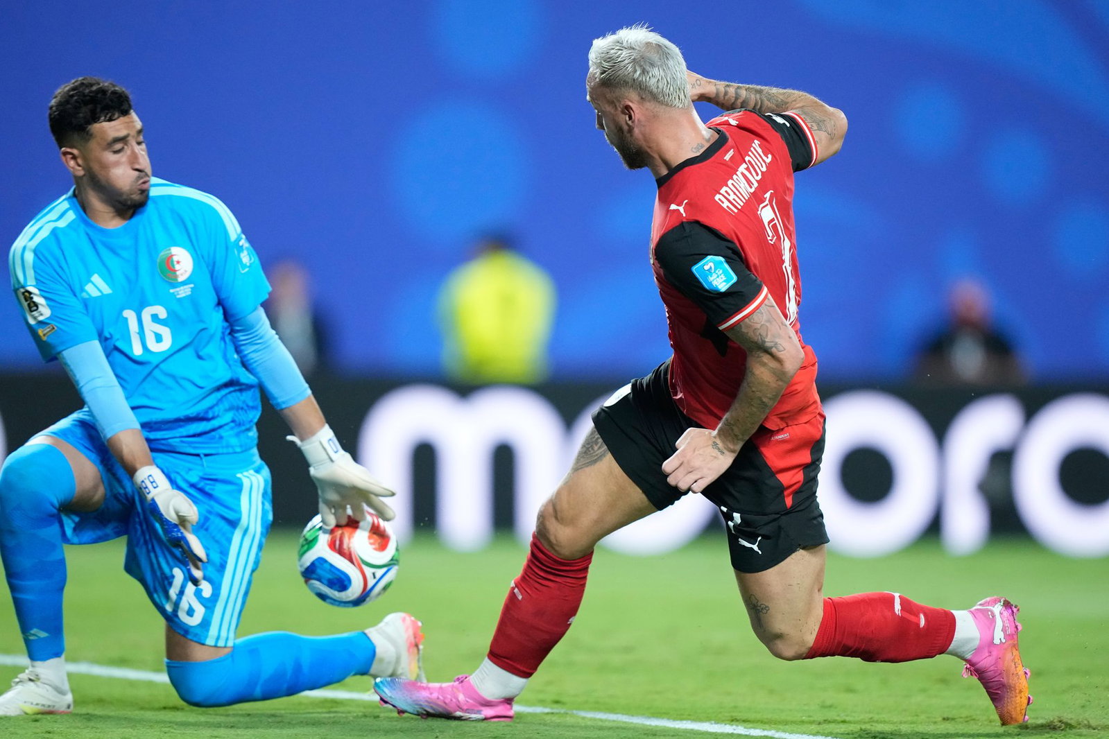 Marko Arnautovic brachte Österreich in der ersten Halbzeit in Führung.