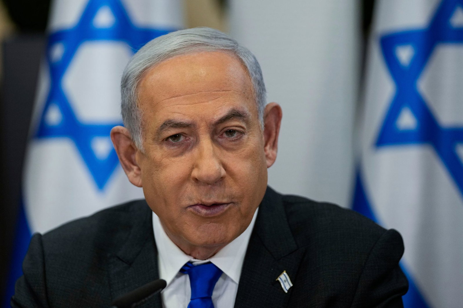 Israels Ministerpräsident Netanjahu schließt einen Truppenabzug aus dem Libanon vorerst aus. (Archivbild)