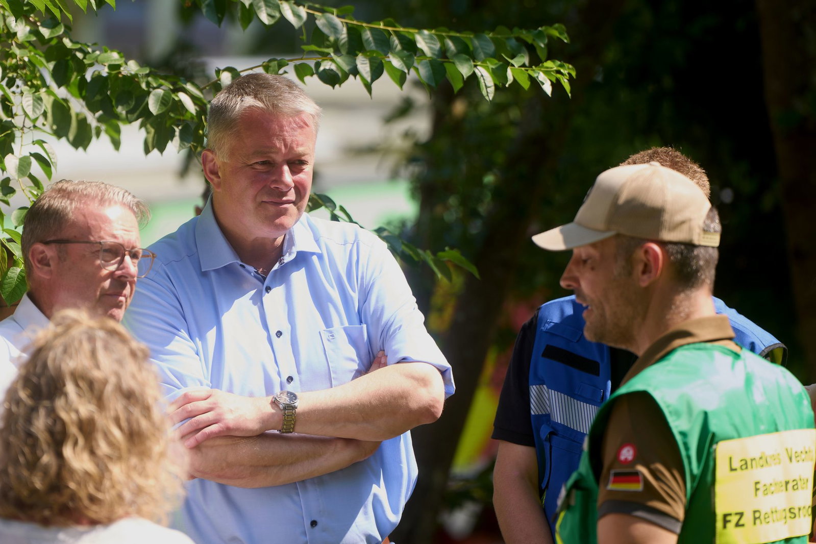 Ministerpräsident Schnieder ist in den Landkreis Bad Kreuznach gekommen und richtet den Blick in die Zukunft. 
