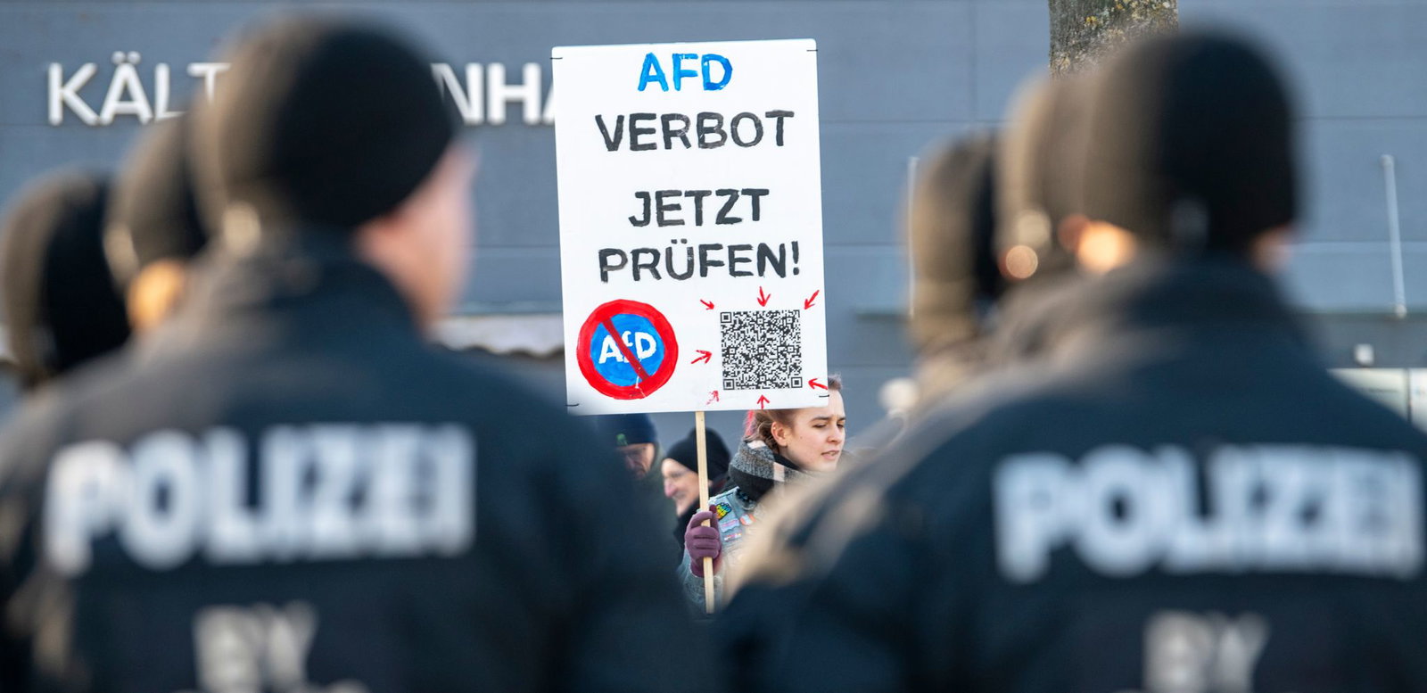 AfD-Veranstaltungen werden häufig von Protestaktionen begleitet. (Archivfoto)