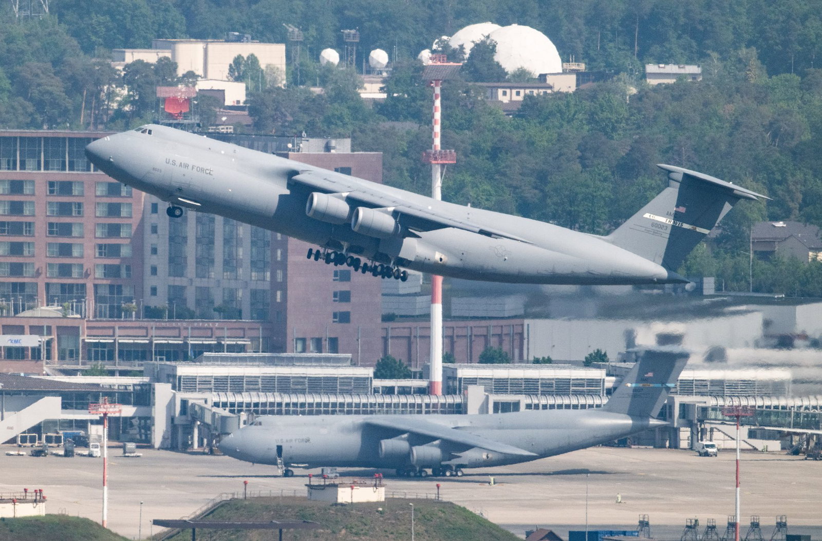 Ramstein gilt als das wichtigste US-Drehkreuz in Europa. (Archivbild)