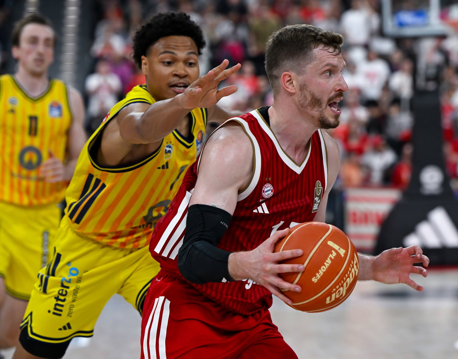 War der Topscorer in Finalspiel Nummer eins: Bayern-Star Andreas Obst (rechts).