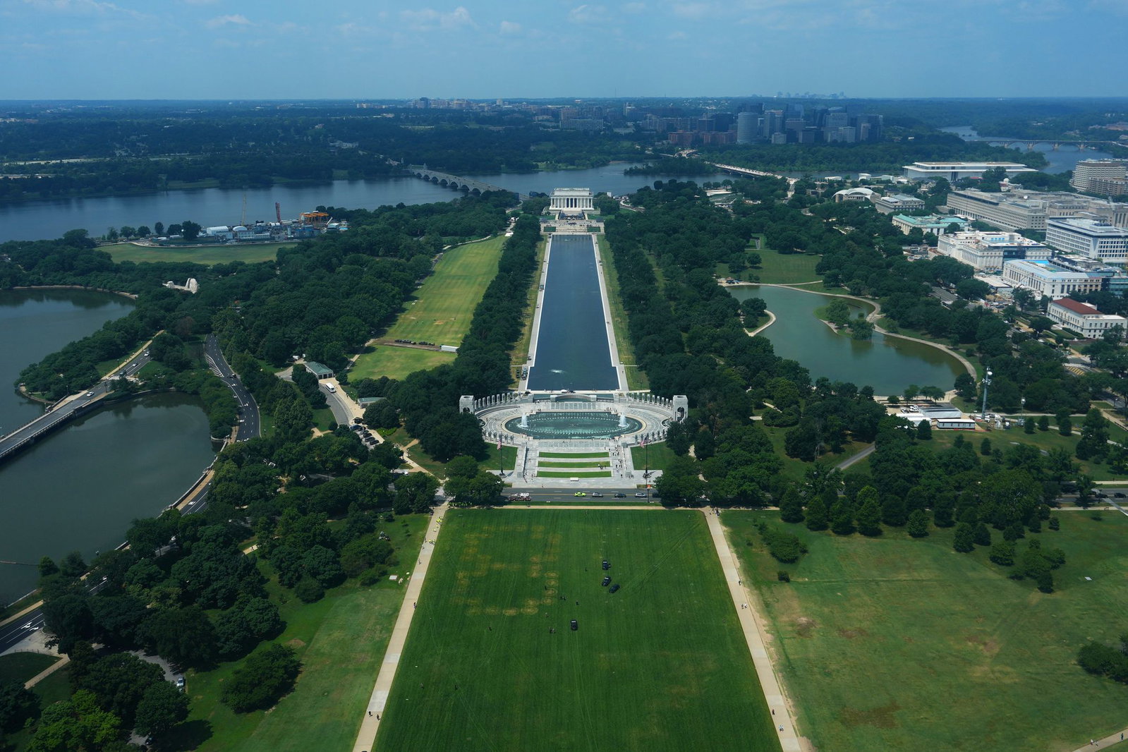 Am Sonntag sollen am Lincoln Memorial Feierlichkeiten anlässlich des 80. Geburtstages von Donald Trump stattfinden