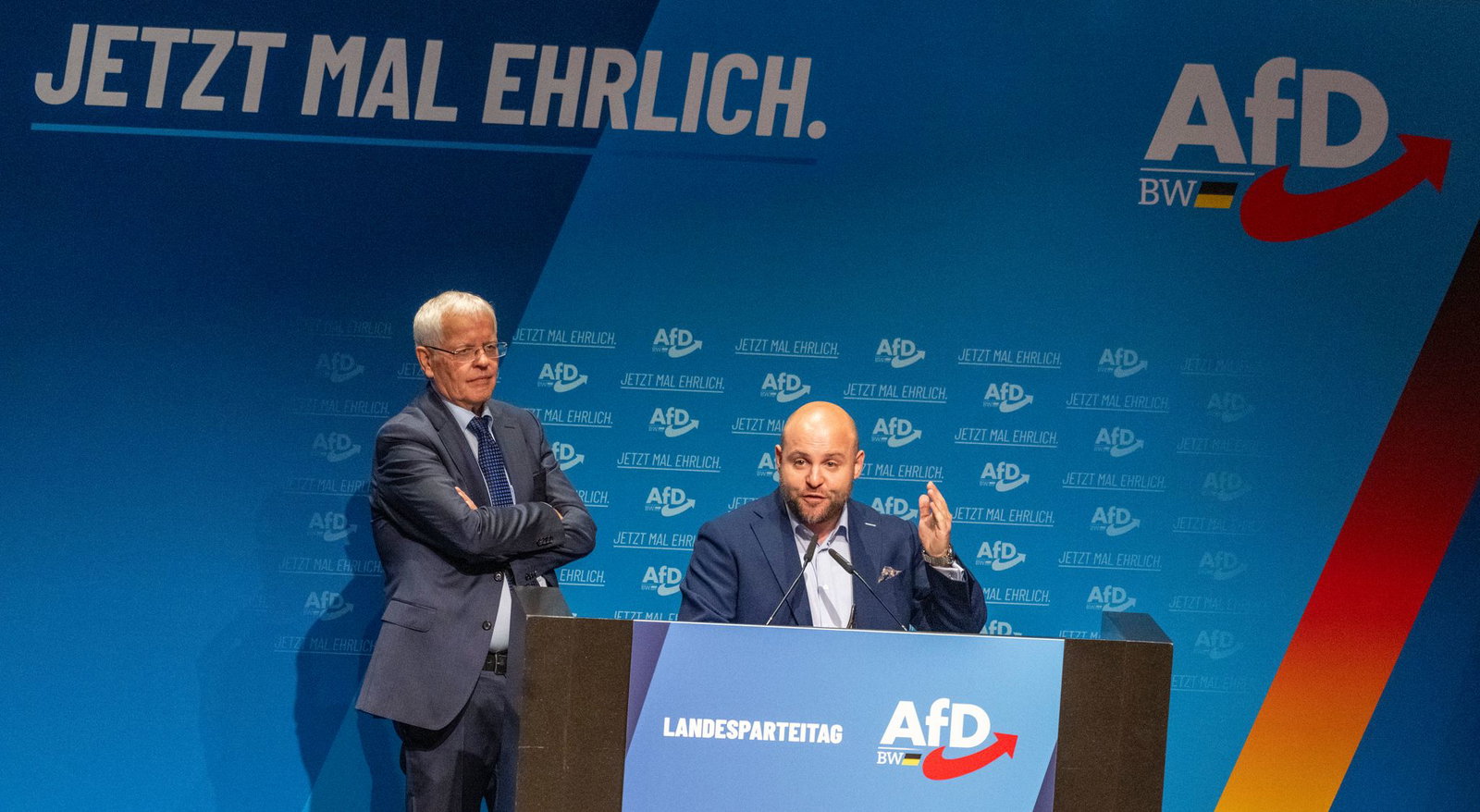 Sänze und Frohnmaier führen den Landesverband seit 2022.
