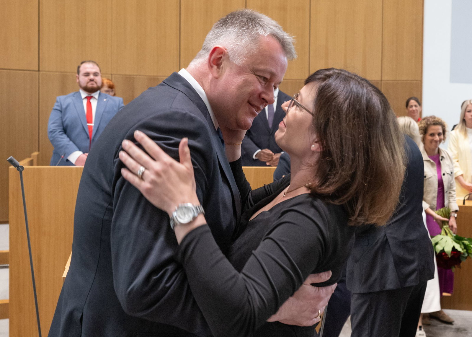 Gordon und Diane Schnieder haben am Sonntag Hochzeitstag. (Archivbild)