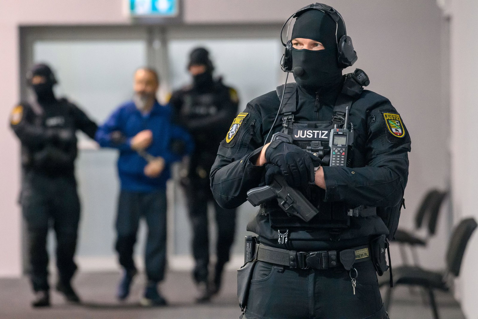 Der Prozess findet unter besonderen Sicherheitsvorkehrungen statt. (Archivbild)