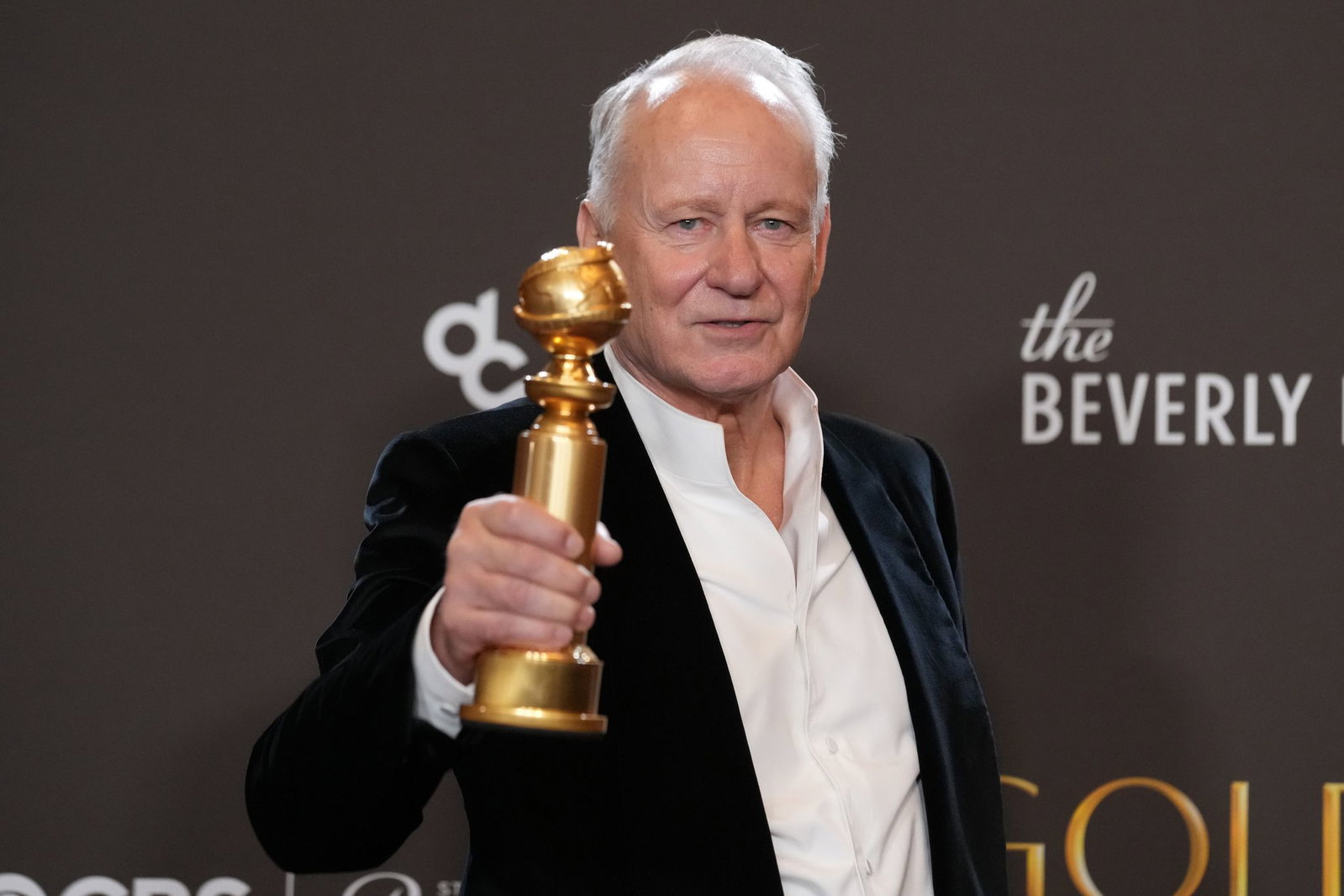 Seinen ersten Golden Globe bekam Skarsgård in diesem Jahr für seine Rolle in «Sentimental Value». (Archivbild)