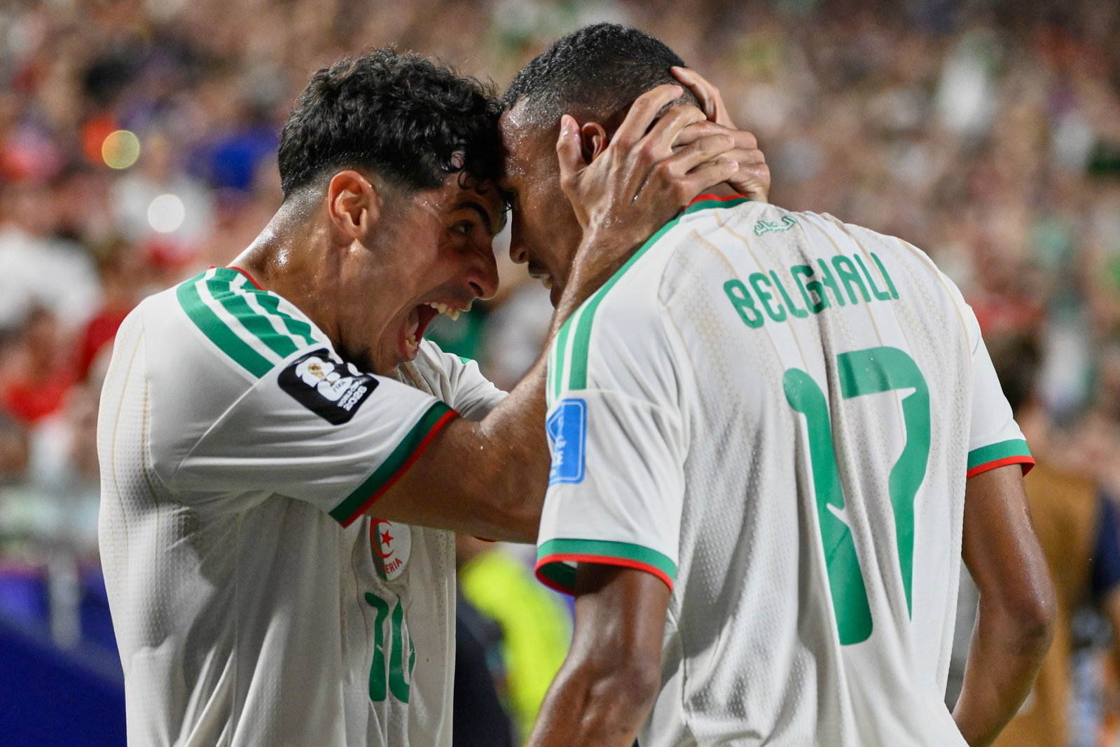 Auch Algerien konnte sich über das Weiterkommen freuen. 
