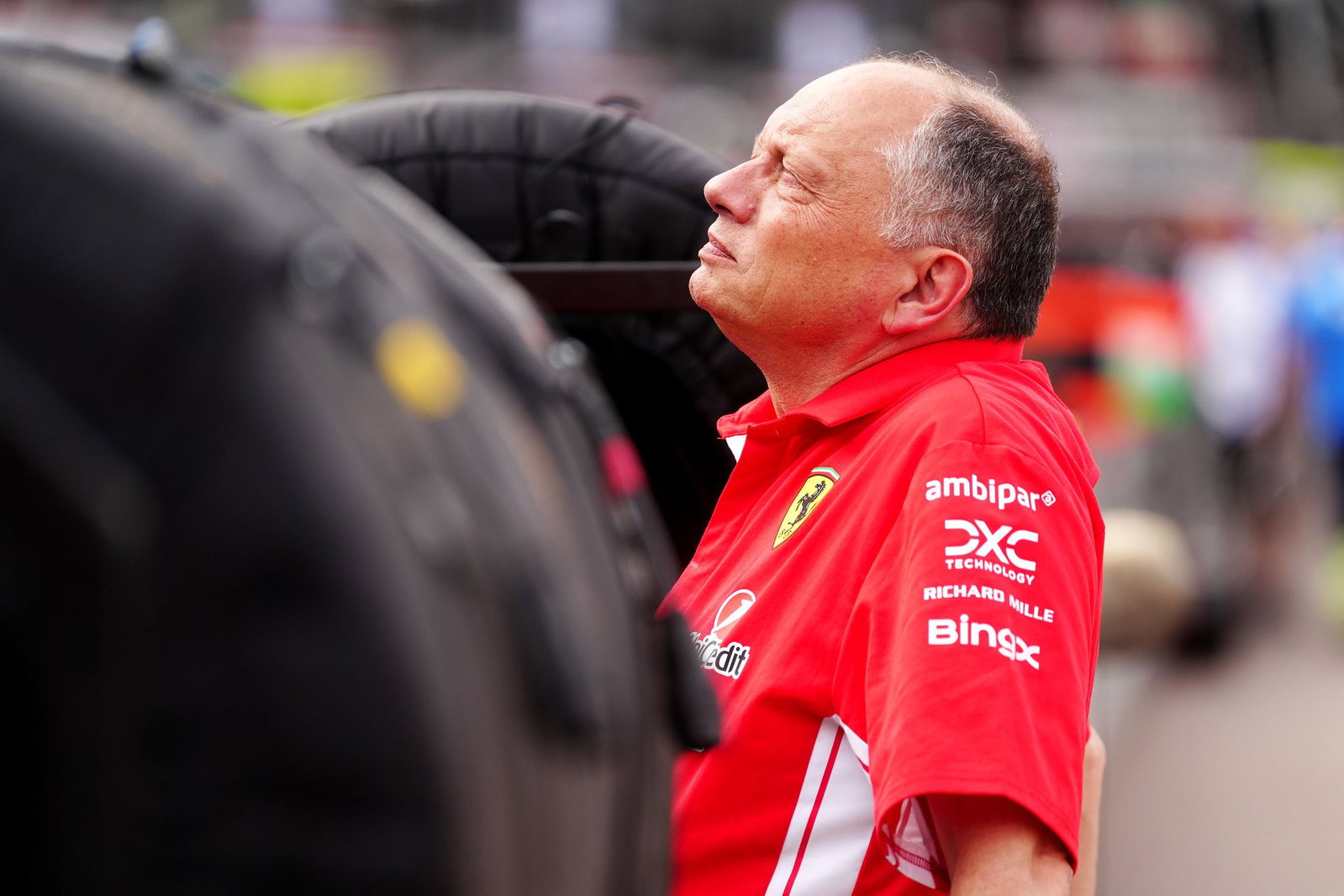 Ferrari-Teamchef Frédéric Vasseur muss in einer Klinik behandelt werden.