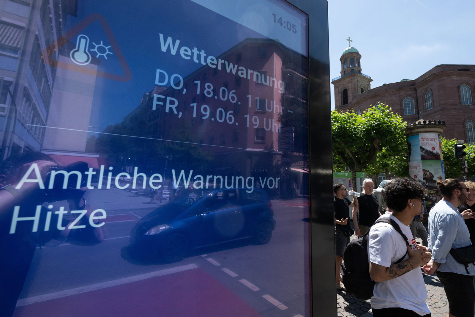 Auch Frankfurt gehört zu den Hitze-Spitzenreitern. 