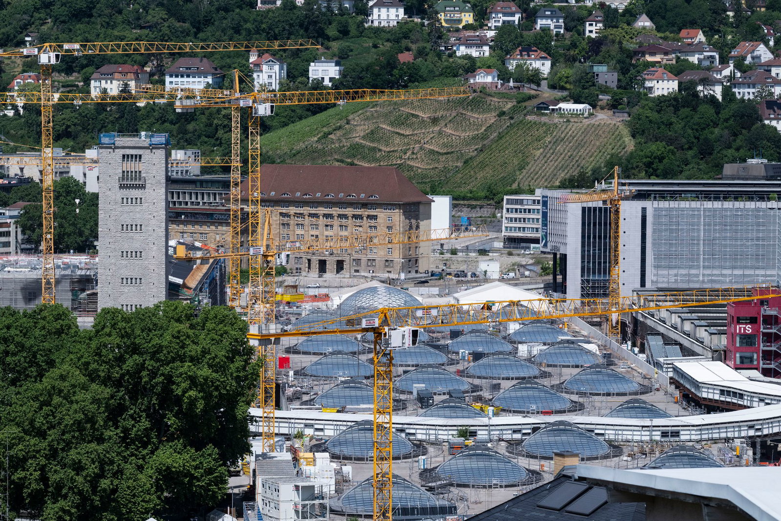 Seit 2010 wird an dem neuen Tiefbahnhof in Stuttgart gebaut. (Archivbild)