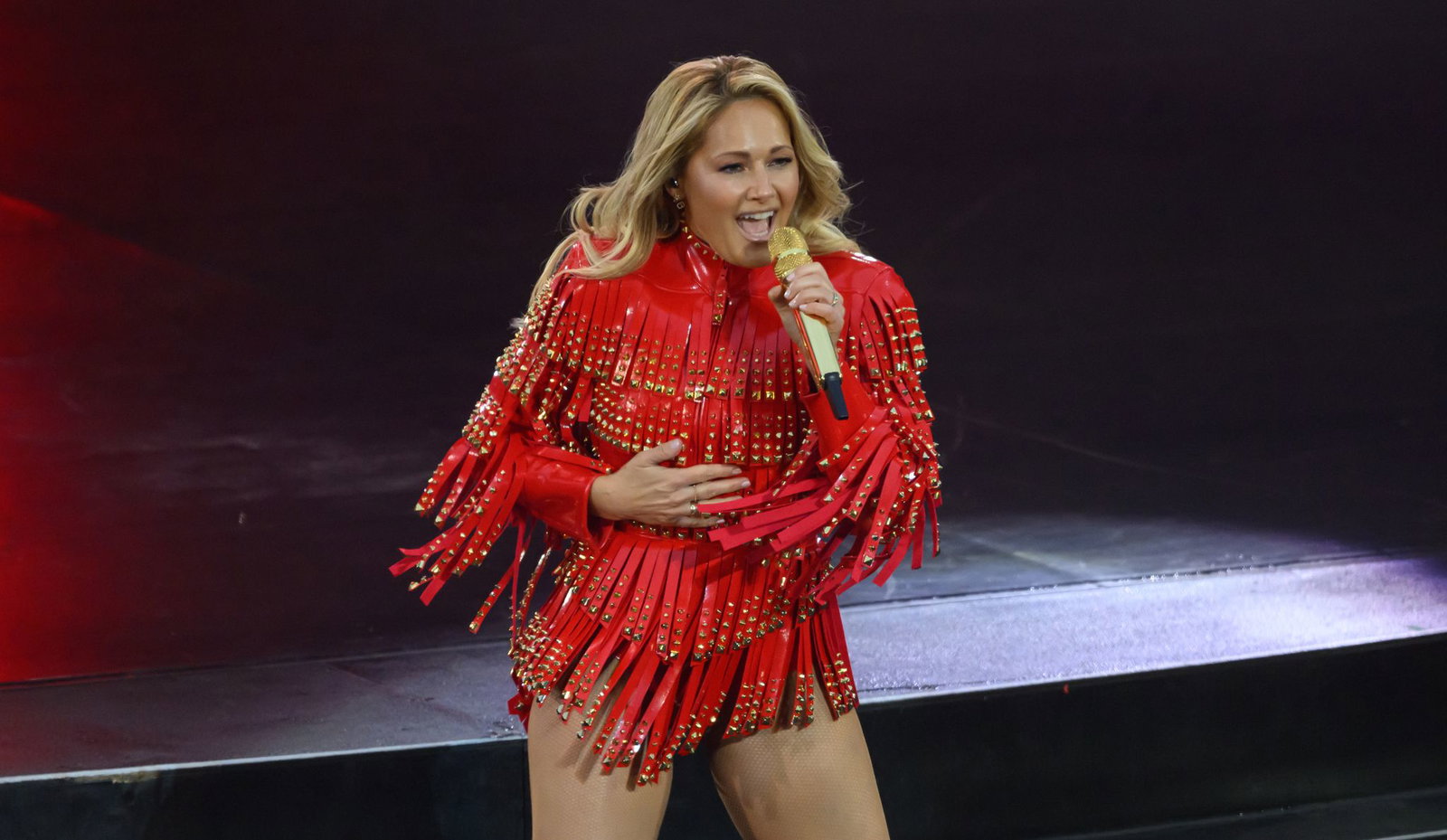 Helene Fischer startete ihre «360°»-Tour nach langer Bühnenpause in Dresden.