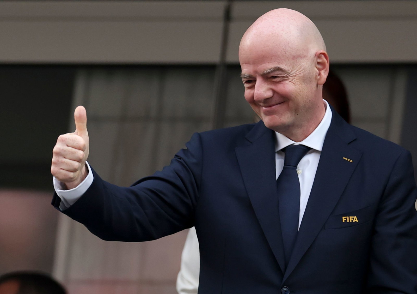 Gianni Infantino äußerte sich positiv zu den Pausen.