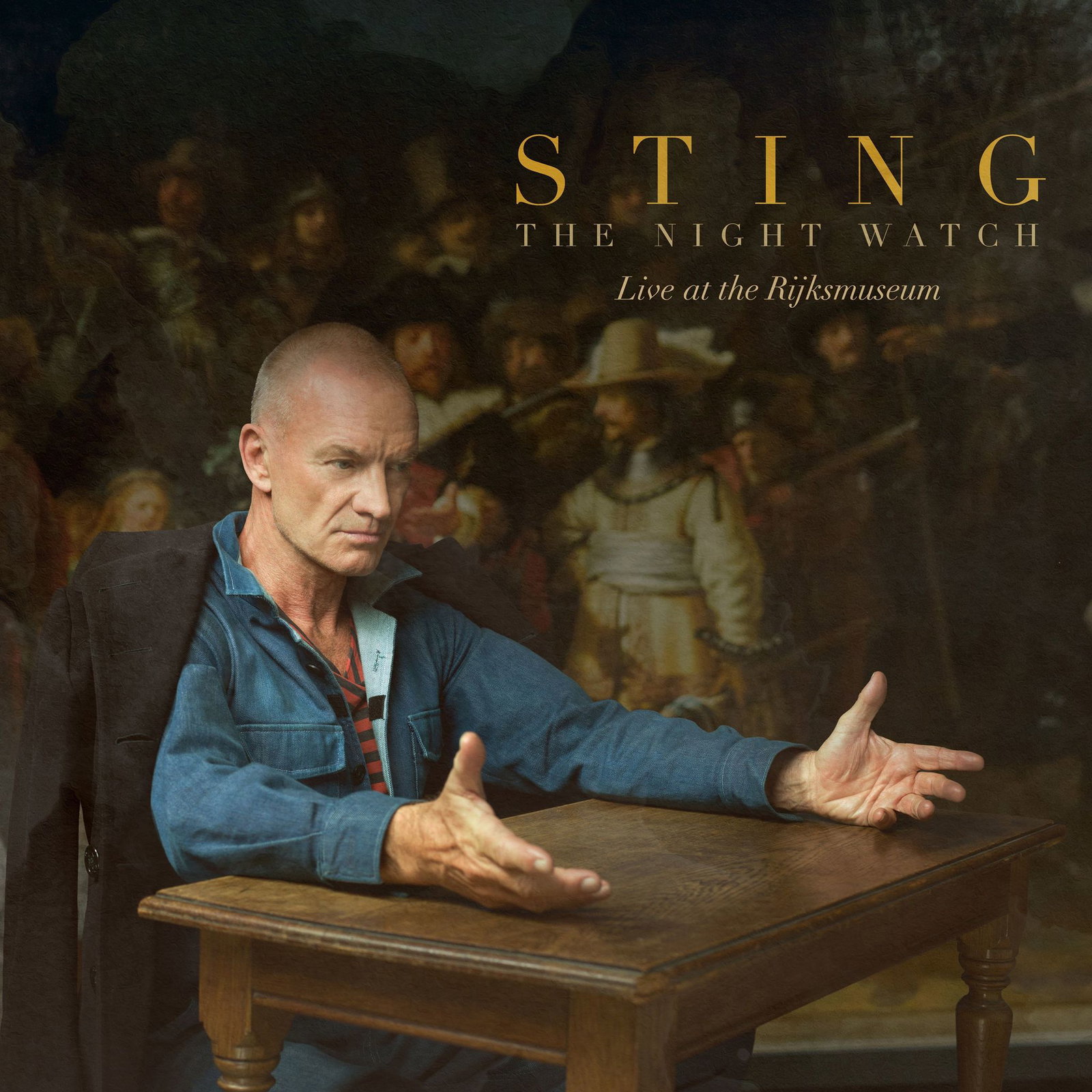 Das Cover von Stings Livealbum kommt passend zum Aufnahmeort künstlerisch daher.