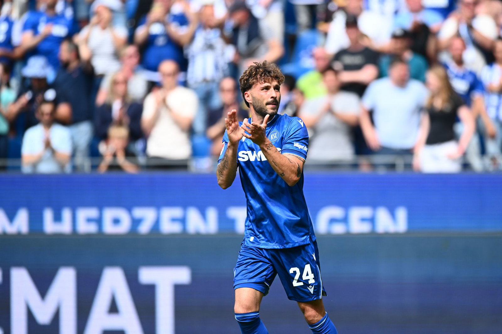 Geht nach fünf Jahren KSC zur Fortuna nach Düsseldorf: Fabian Schleusener (Archivbild)