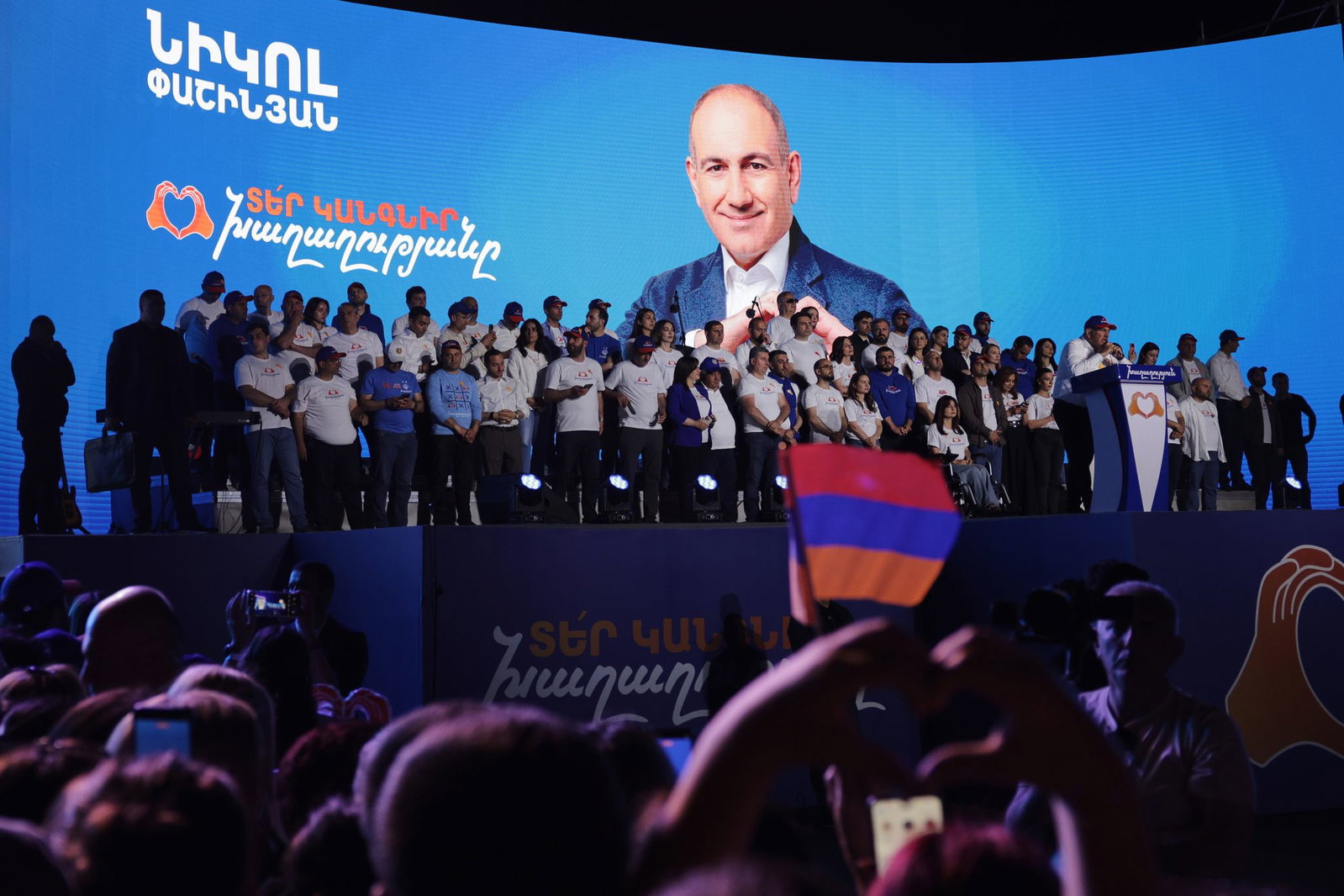 Der Wahlkampf liegt hinter Ministerpräsident Nikol Paschinjan: Wird seine Partei stark genug werden, ihm eine weitere Amtszeit zu ermöglichen? (Archivbild)