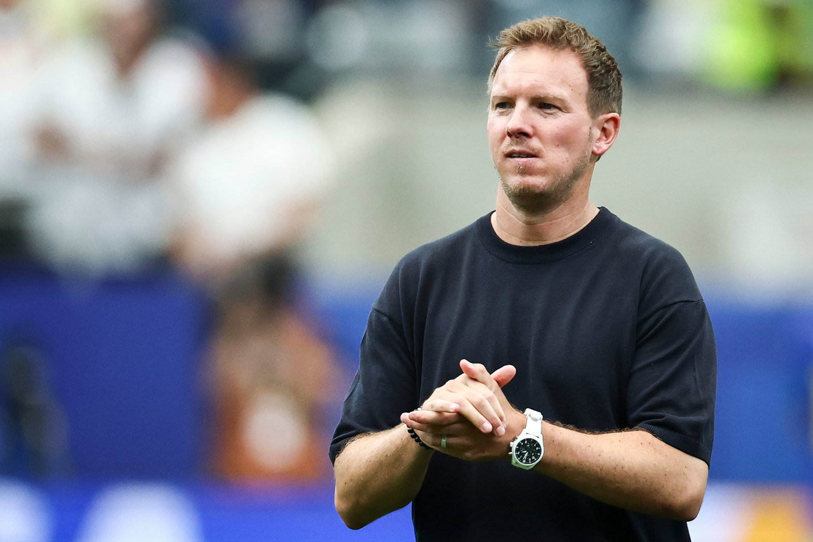 Hatte nach dem 7:1 einen Mallorca-Hit in den Ohren: Bundestrainer Julian Nagelsmann. 
