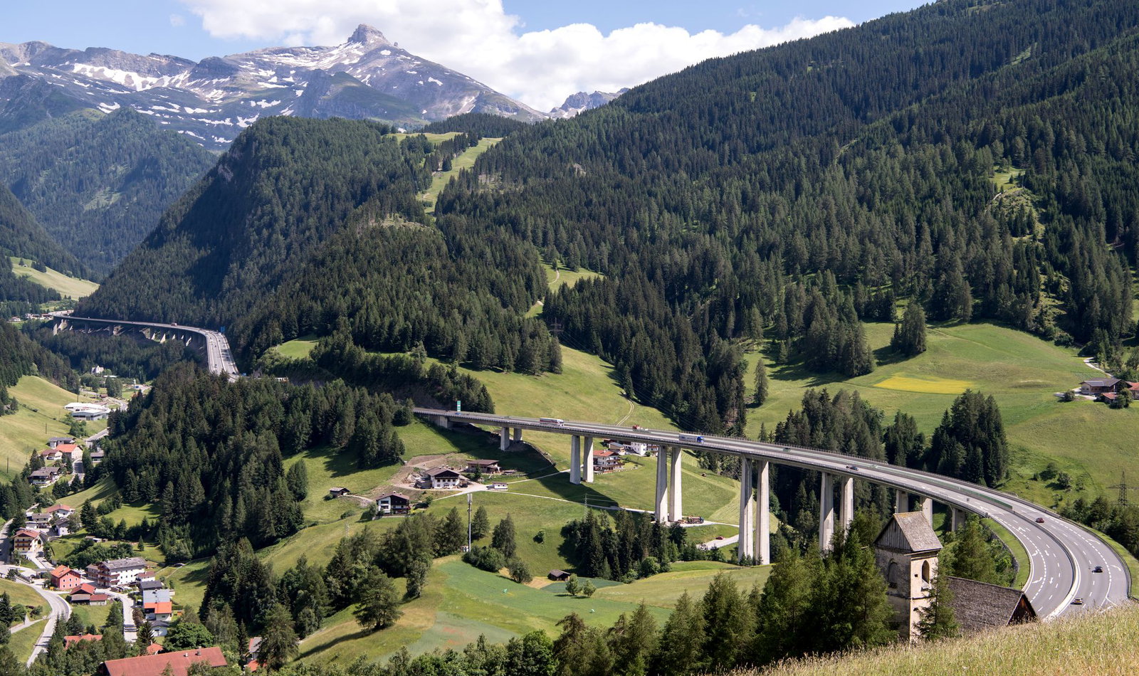 Die Brenner-Autobahn ist eine der wichtigsten Nord-Süd-Verbindungen. (Archivbild) 