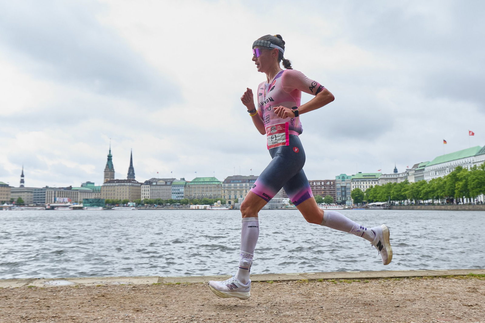 Kam als Zweiter der Ironman-EM in Hamburg an: Laura Philipp.  