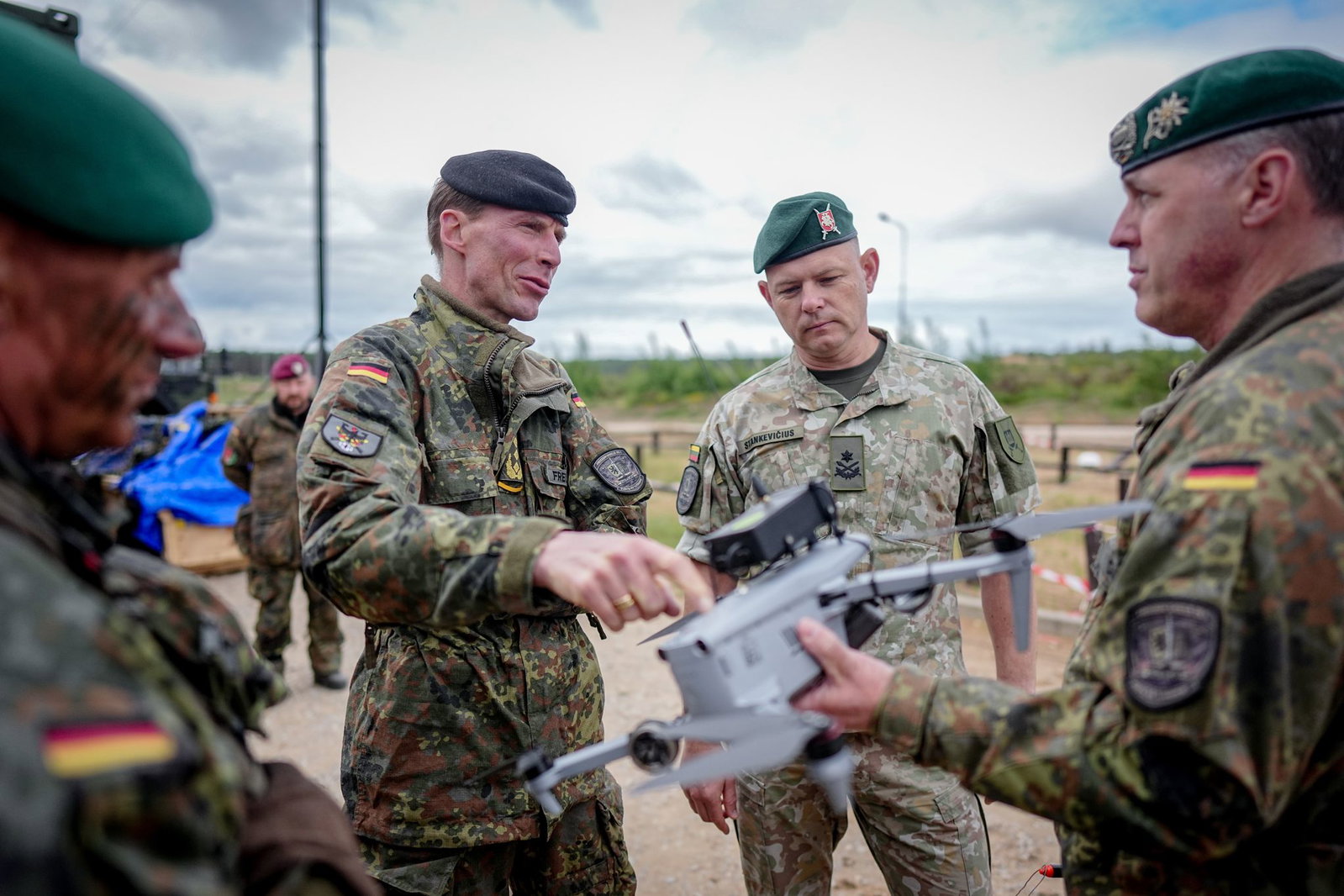 Generalleutnant Christian Freuding in Litauen