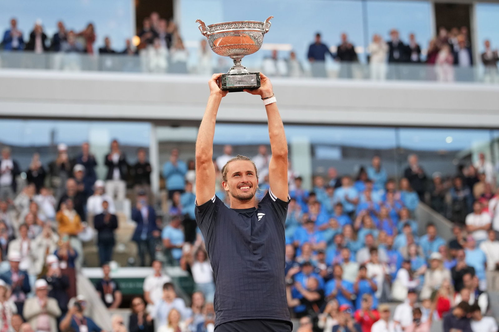 Am Ziel seiner Träume angelangt: Alexander Zverev.