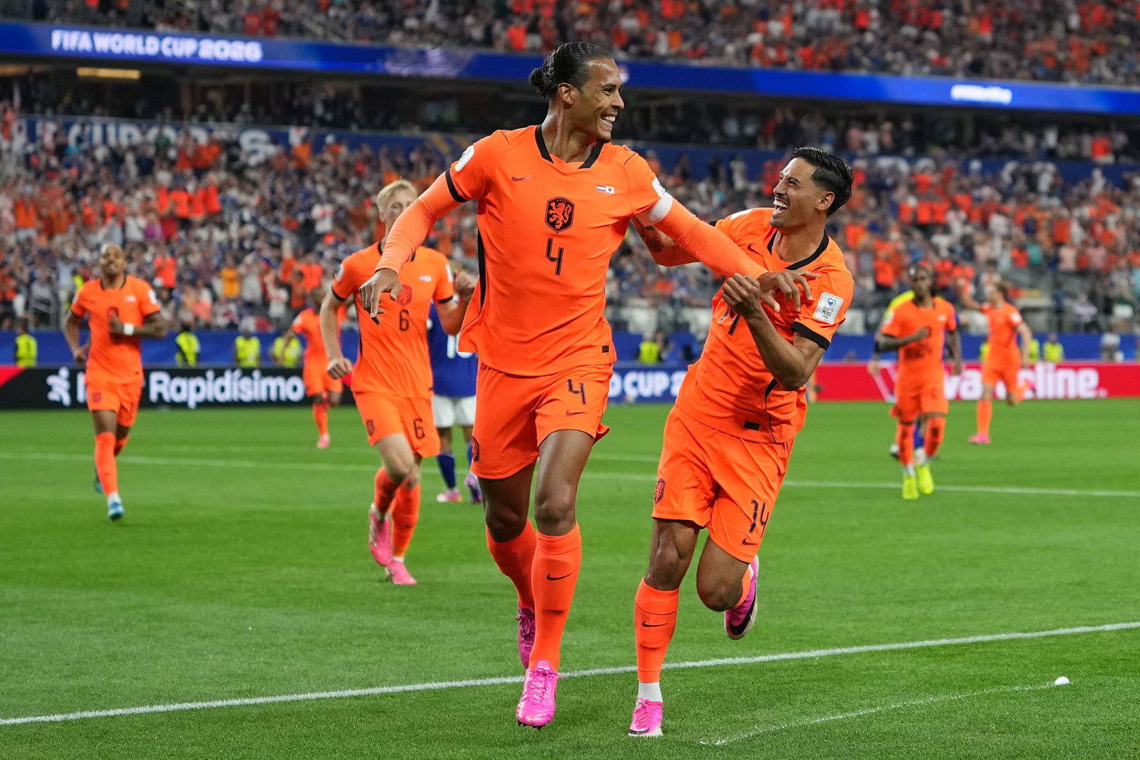 Virgil van Dijk glänzte auch als Torschütze.