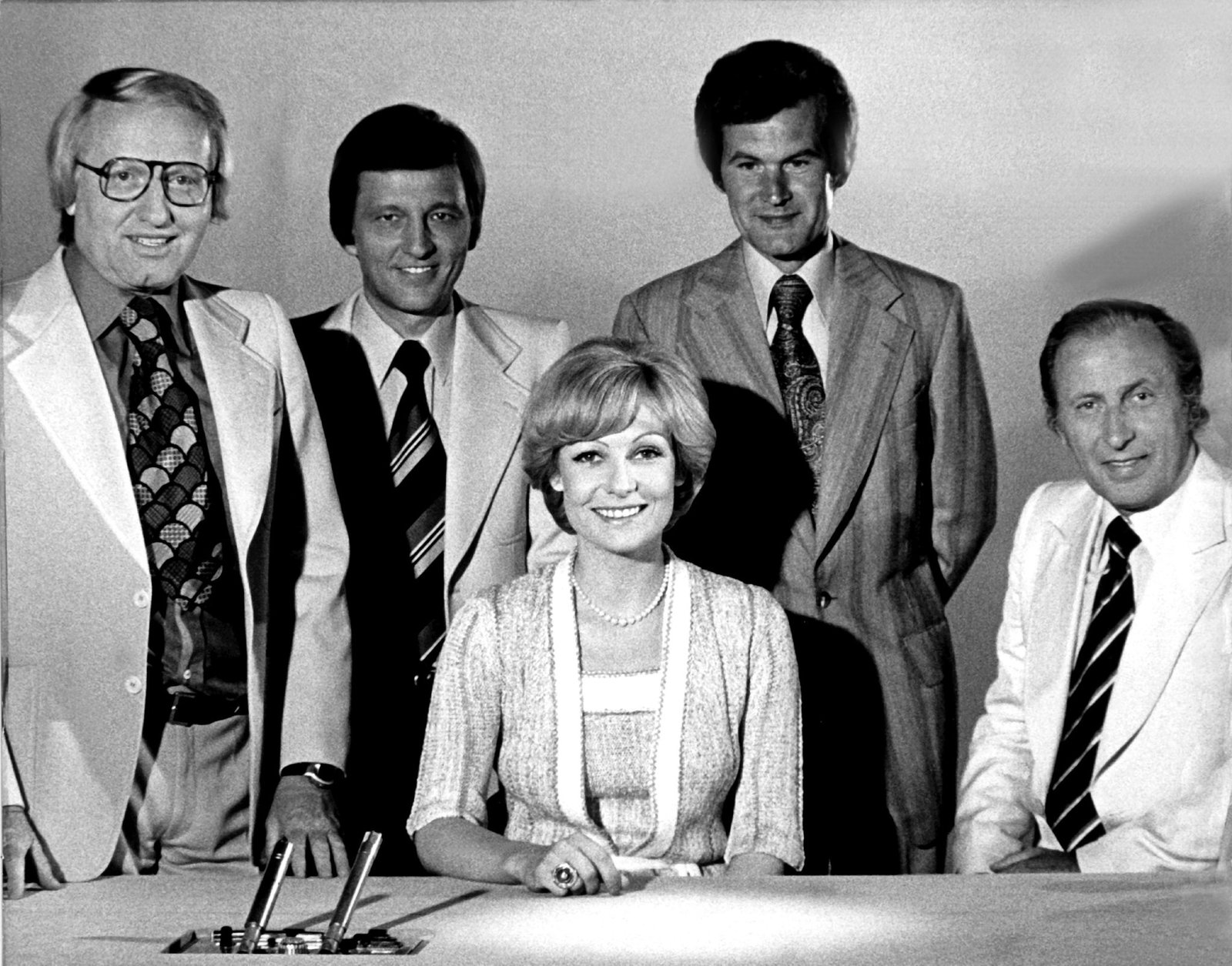 Das Publikum, das seinerzeit ganze drei Fernsehkanäle zur Auswahl hatte, gewöhnte sich schnell an die Frau in der Männerdomäne des Ersten. (Archivfoto) 