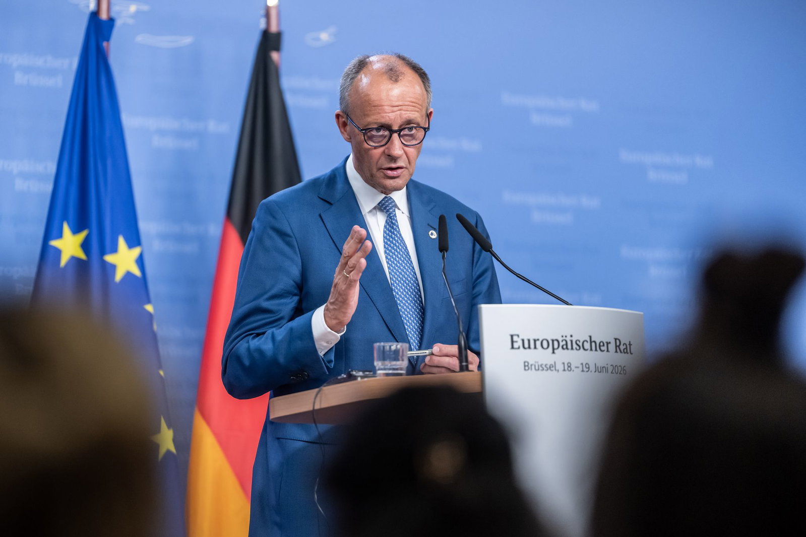 Findet den derzeit diskutierten Vorschlag für den neuen EU-Haushalt deutlich zu hoch: Bundeskanzler Friedrich Merz.