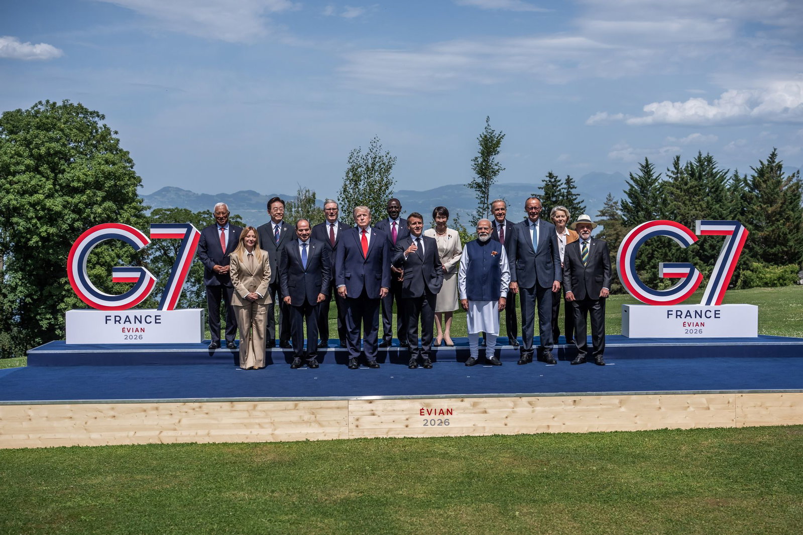 Gute Stimmung bei einem G7-Gipfel mit Trump. Das gab es lange nicht.