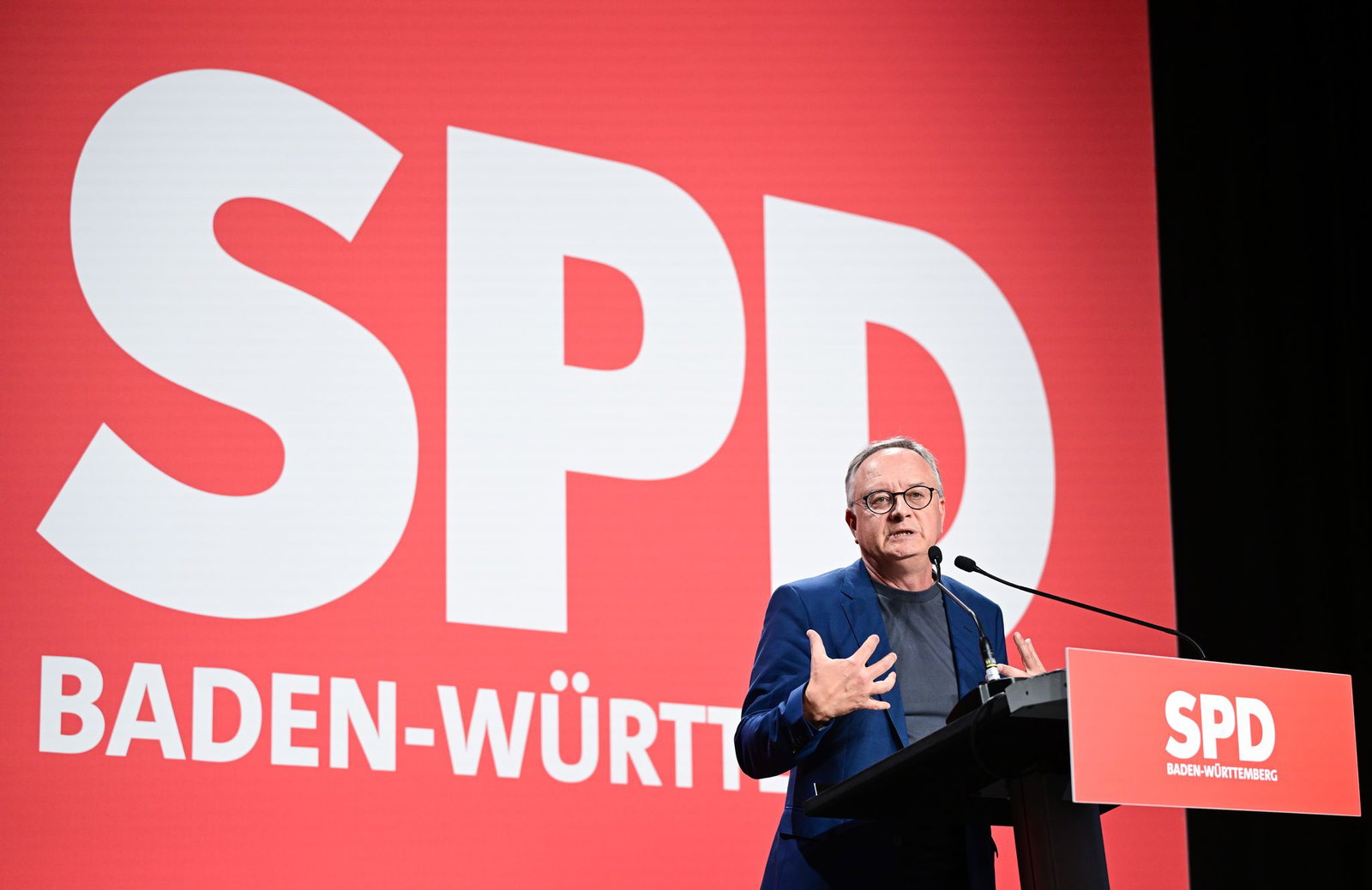 «Ein Weiter so kann es nicht geben», erklärte Andreas Stoch vor seinen Genossen beim SPD-Parteitag.