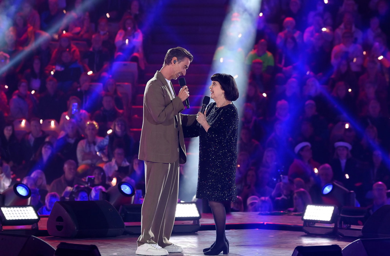 Die Show wurde am 5. und 6. Juni in Kitzbühel aufgezeichnet - unter anderem mit Mireille Mathieu.