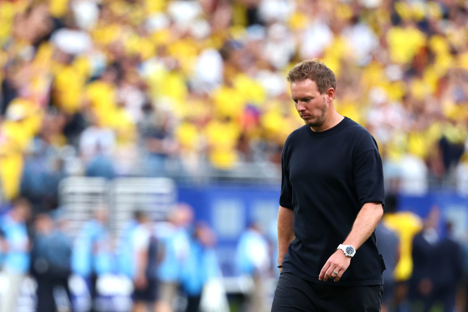 Angefressen: Bundestrainer Julian Nagelsmann.