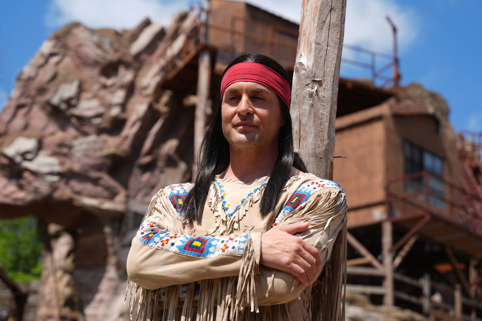 Alexander Klaws ist wieder einen Sommer lang Winnetou in Bad Segeberg. (Archivbild)