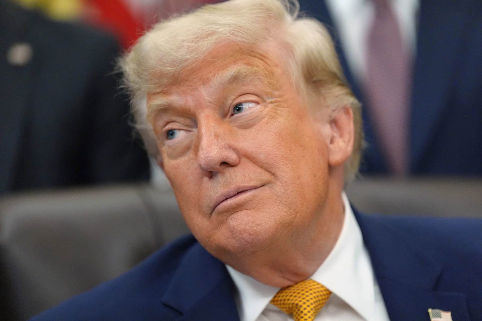 Als Washington Hilfe erbeten habe gegen den Iran, seien wichtige Partner nicht für die Vereinigten Staaten da gewesen, sagte Trump im Weißen Haus.