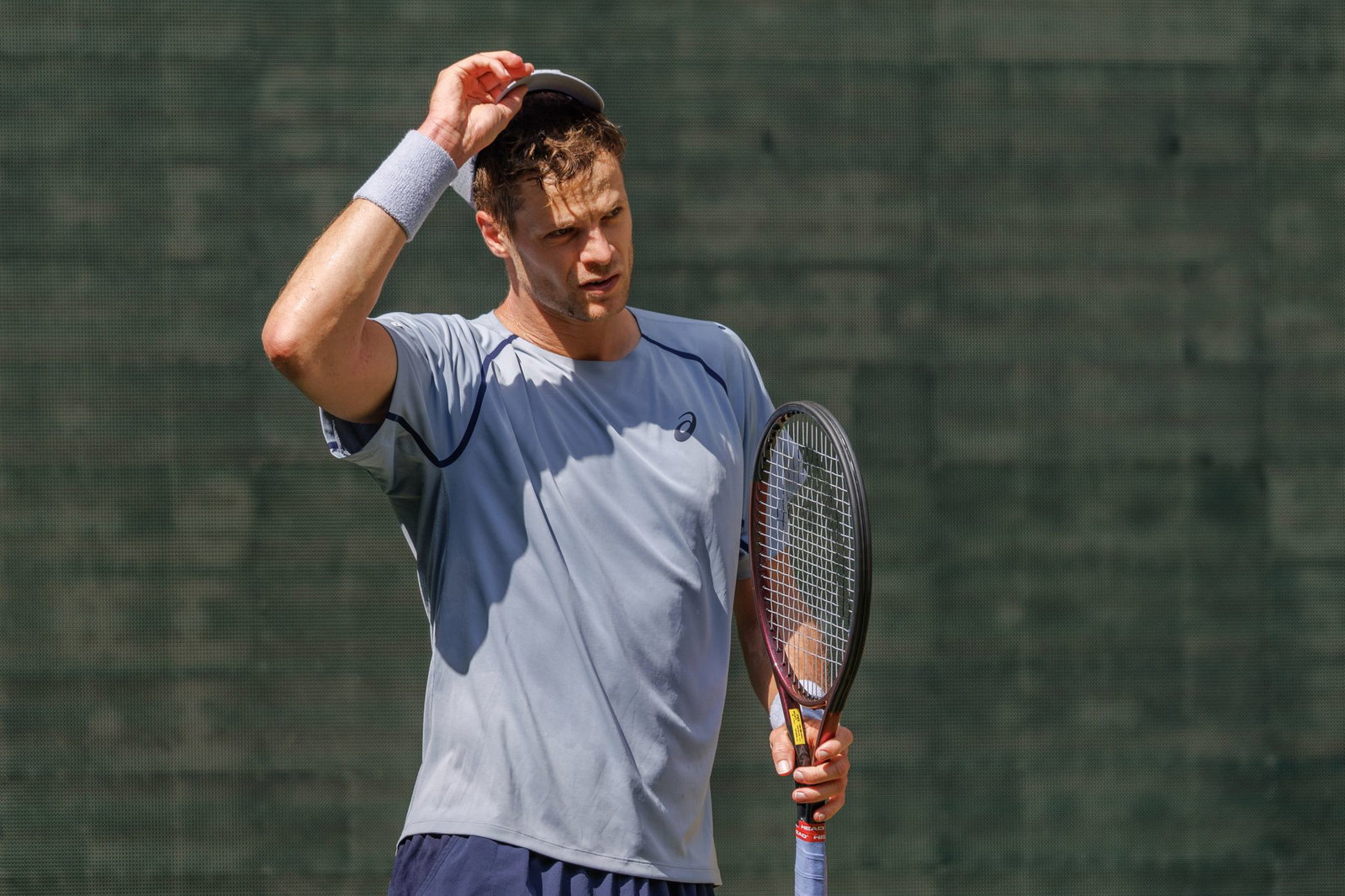 Für Yannick Hanfmann war es der letzte Auftritt bei den Terra Wortmann Open in diesem Jahr.
