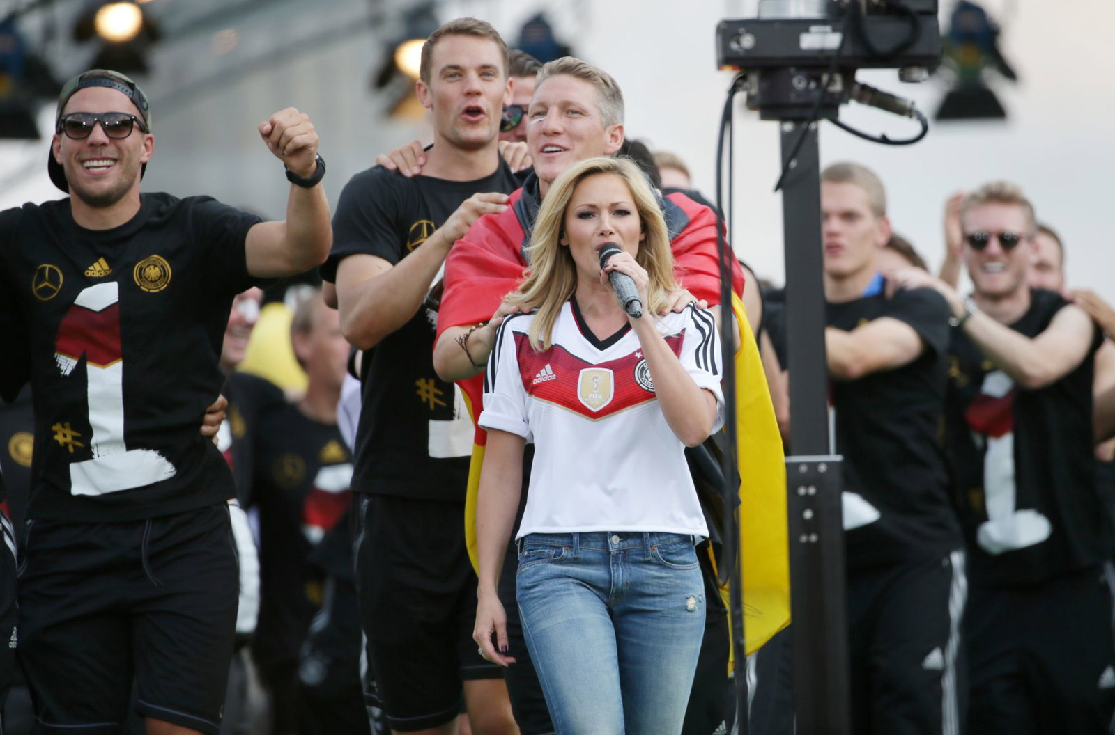 Helene Fischer und der DFB: Nach dem Triumph 2014 ging es «Atemlos durch die Nacht»