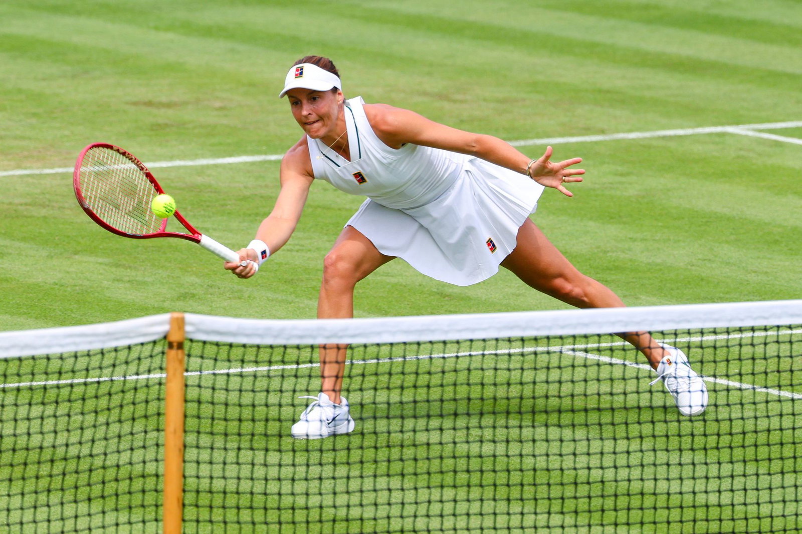 Nur zwei Tage nach dem Finale von Eastbourne war Tatjana Maria in Wimbledon im Einsatz.