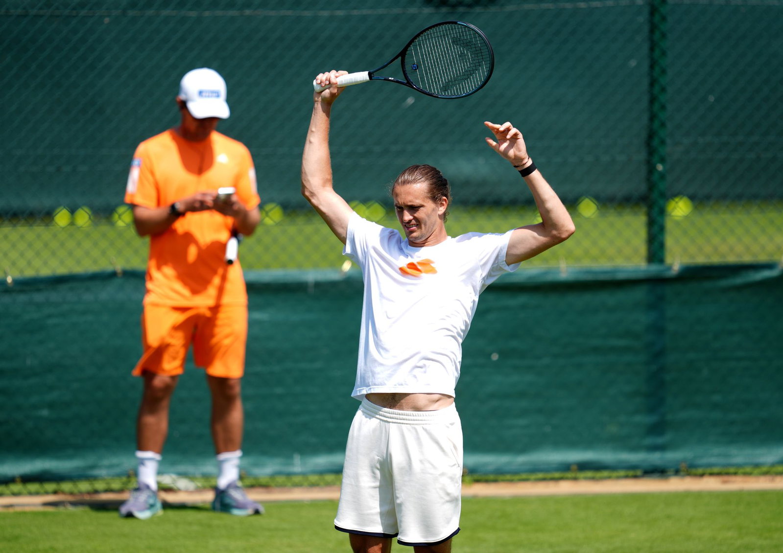 Alexander Zverev möchte endlich auch in Wimbledon weit kommen.