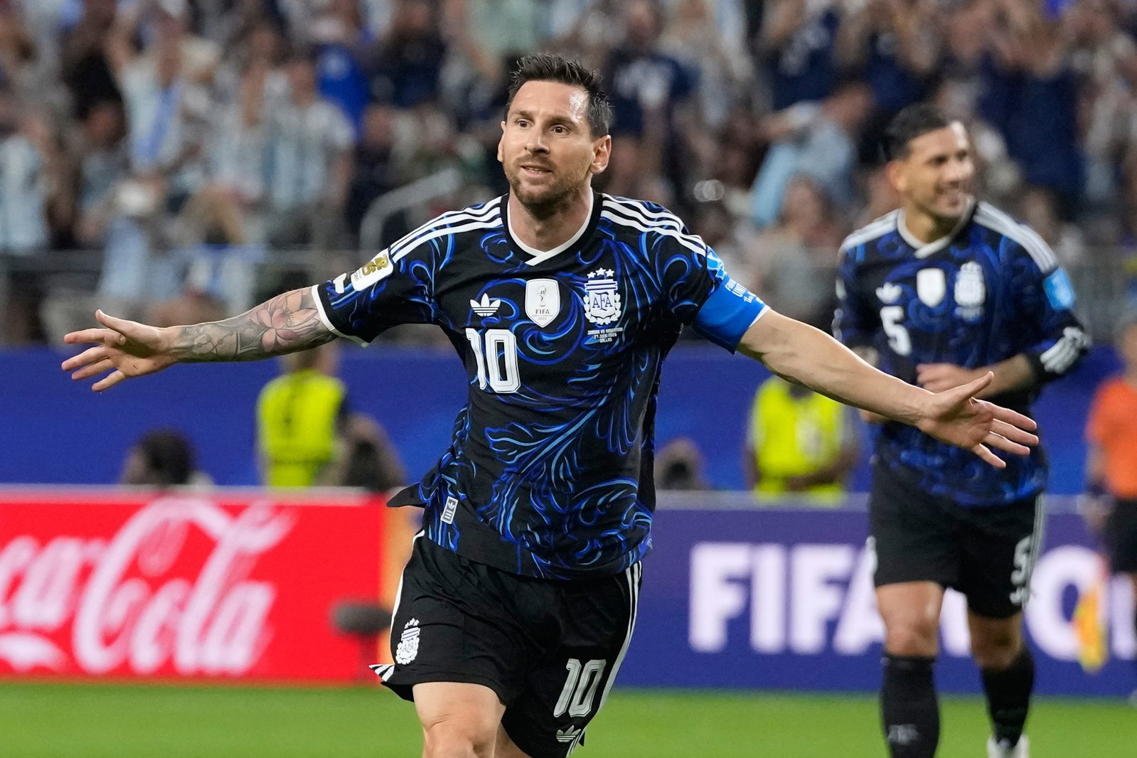 Messi traf auch gegen Jordanien.