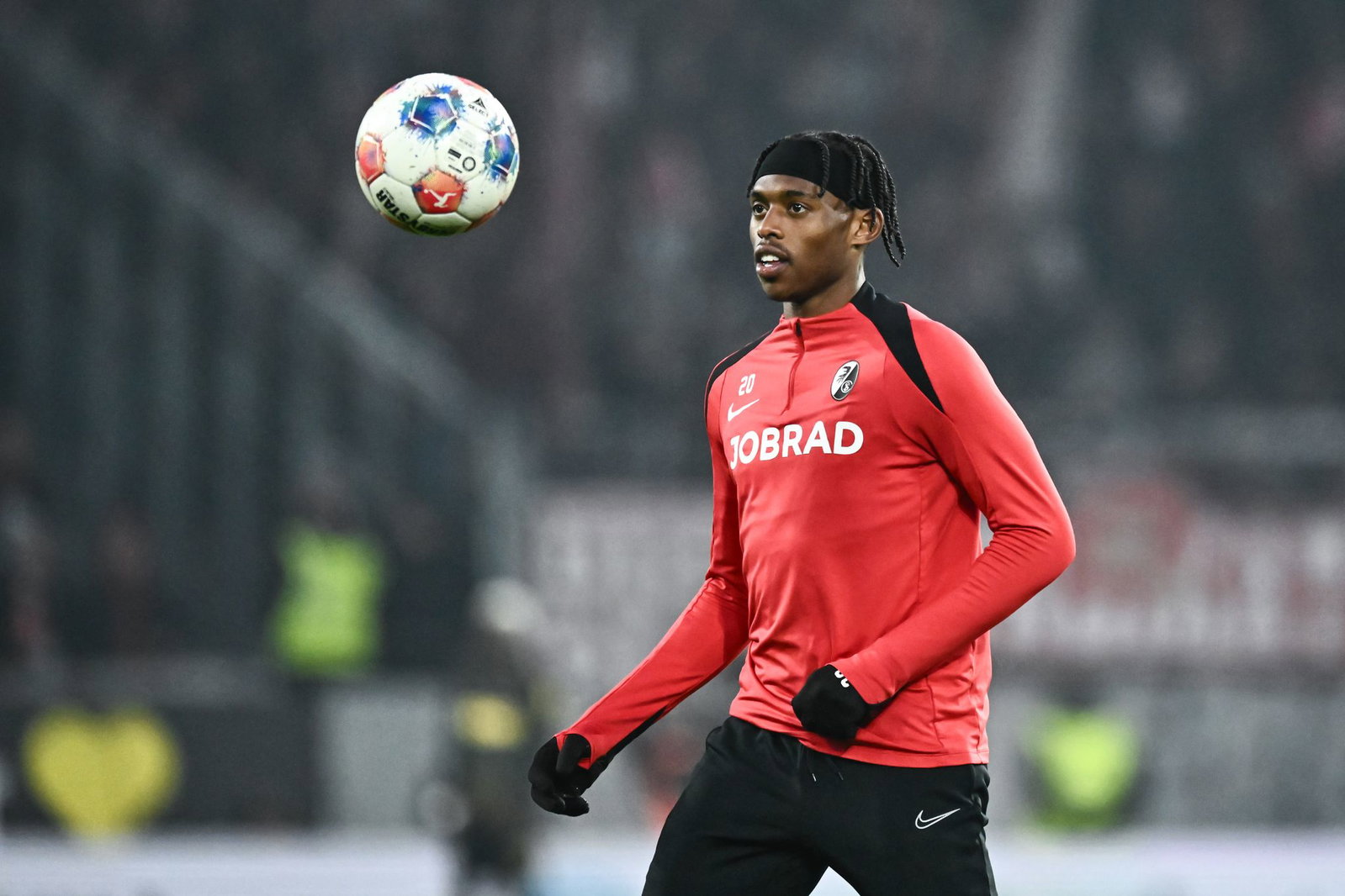 Verlässt den SC Freiburg: Junior Adamu. (Archivbild)