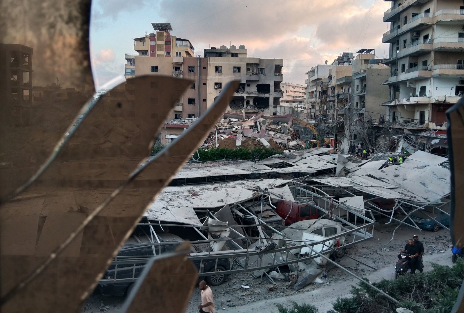 Weite Gebiete im Südlibanon wurden durch israelische Angriffe verwüstet. (Archivbild)