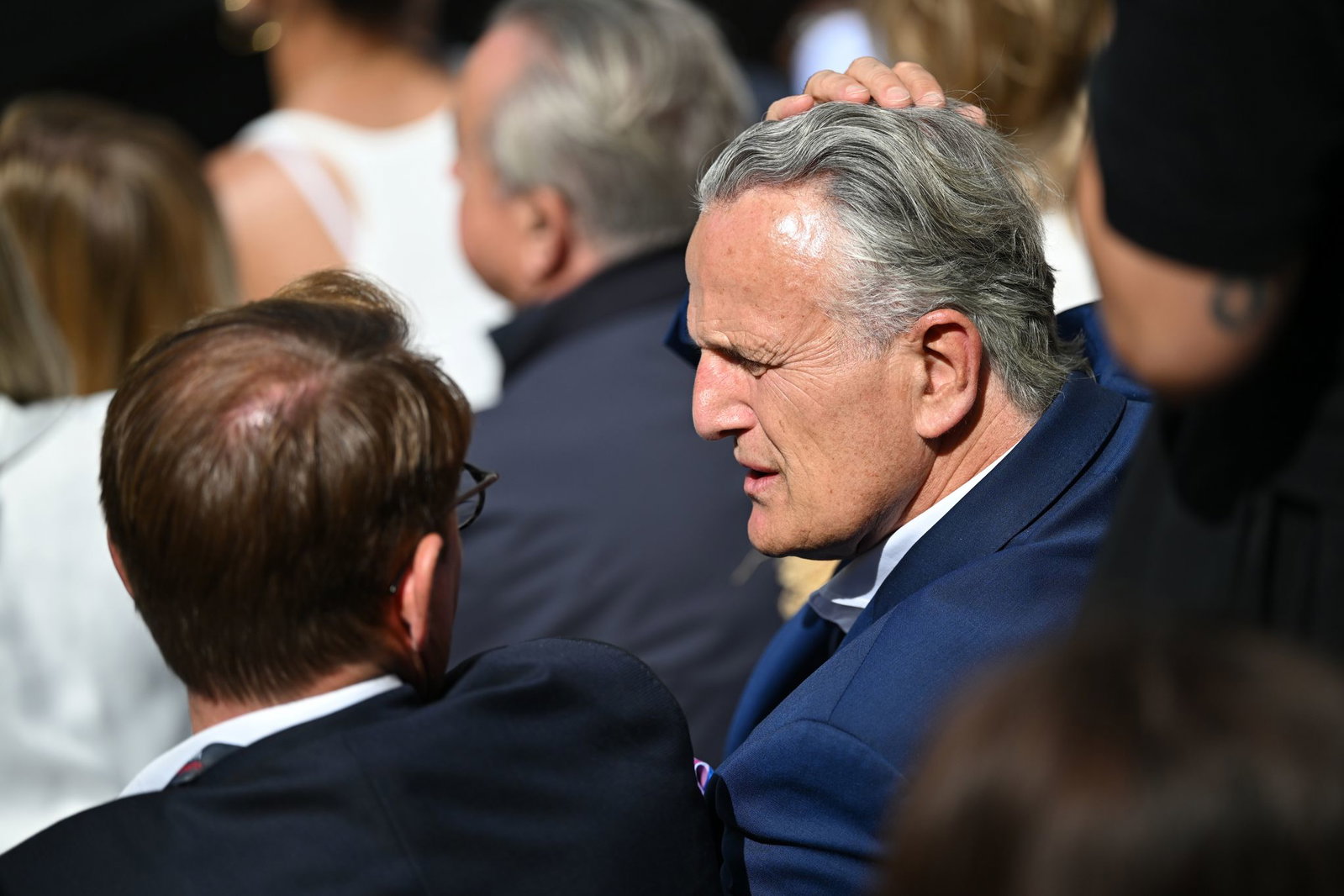 Oberbürgermeister Frank Nopper besuchte das Tennis-Finale auf dem Weissenhof.