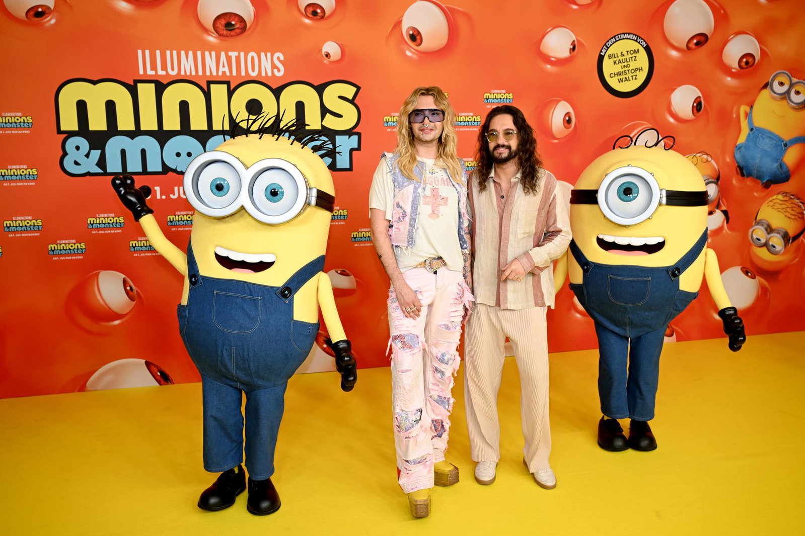 Bill und Tom Kaulitz bei der Deutschlandpremiere des Films. 
