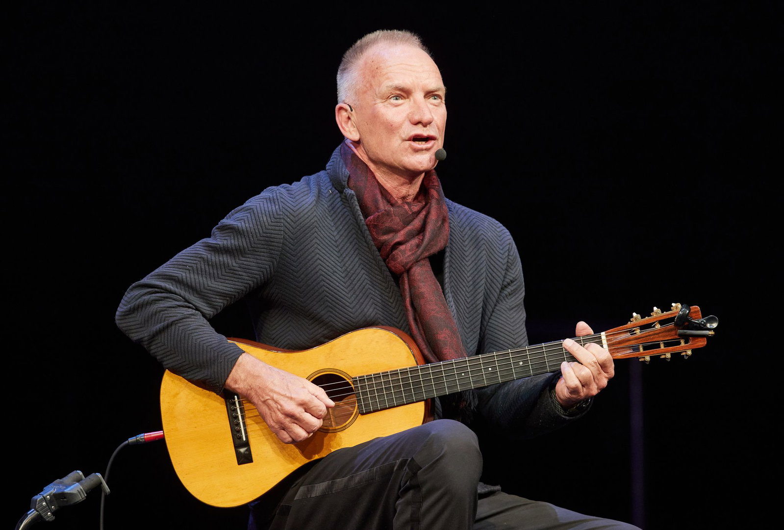 In diesem Jahr ist Sting mit seinem Musical und mit seiner Band auf Tournee. (Archivbild)