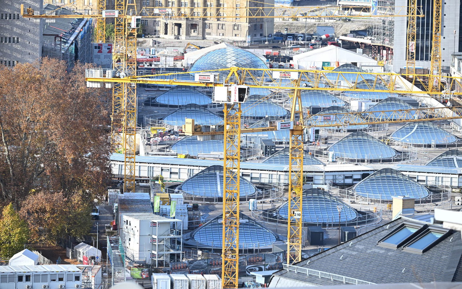 Am Bahnprojekt Stuttgart 21 wird weiter gebaut. (Archivbild)